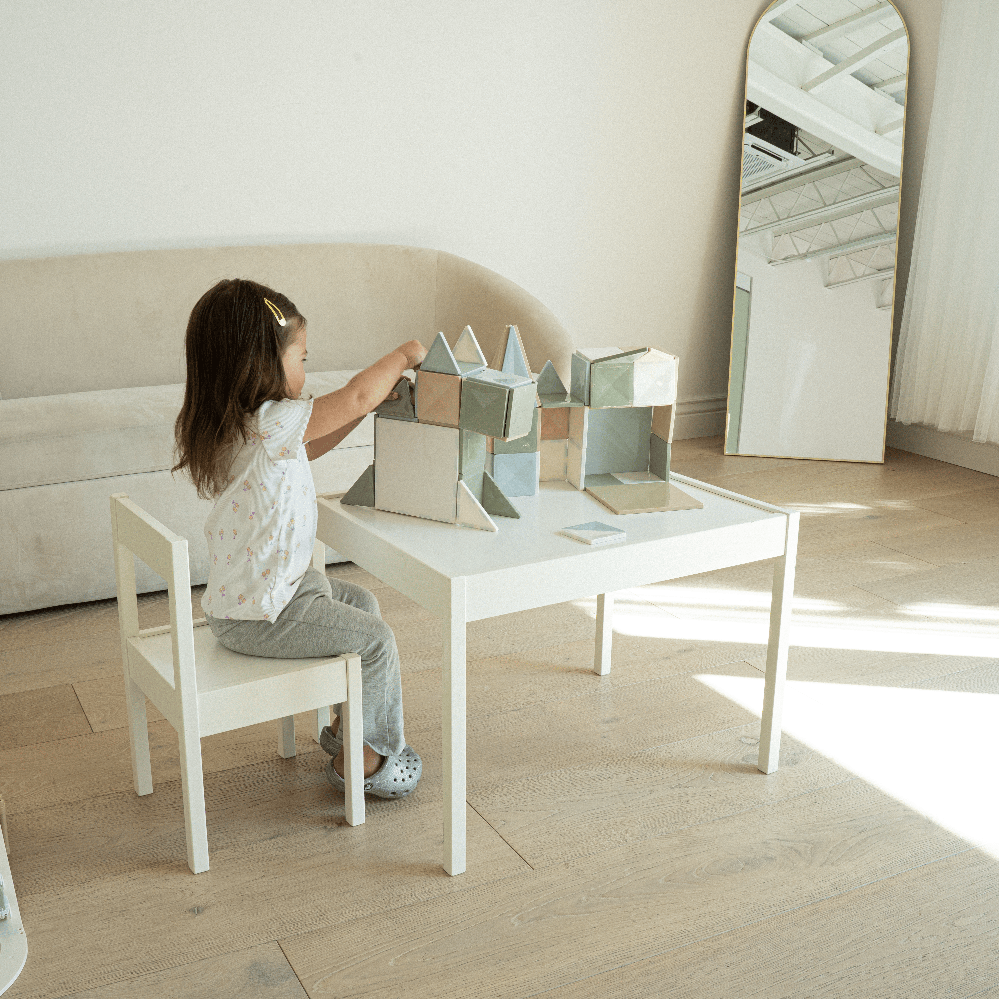 Magnetic Tile Play Set