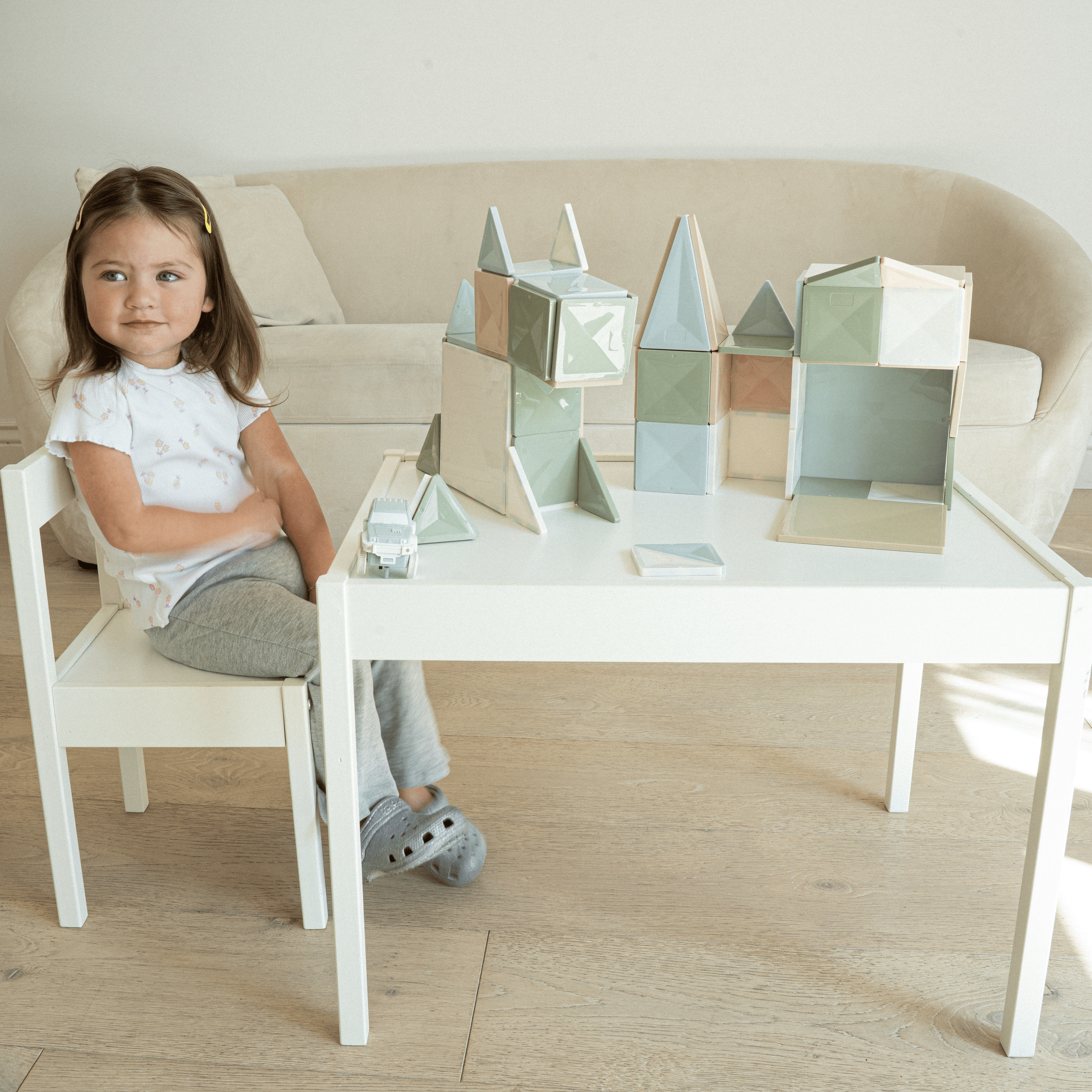 Magnetic Tile Play Set