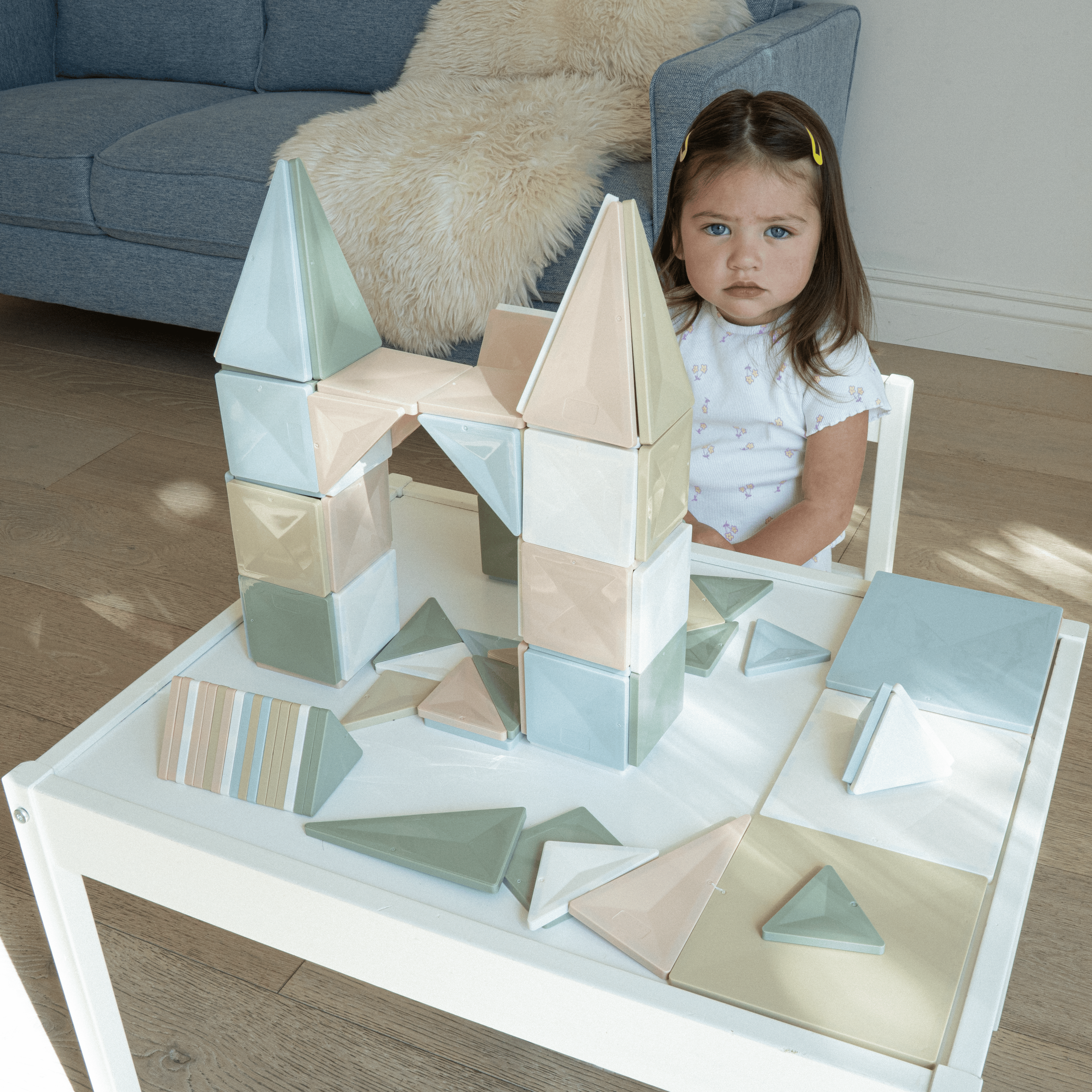 Magnetic Tile Play Set