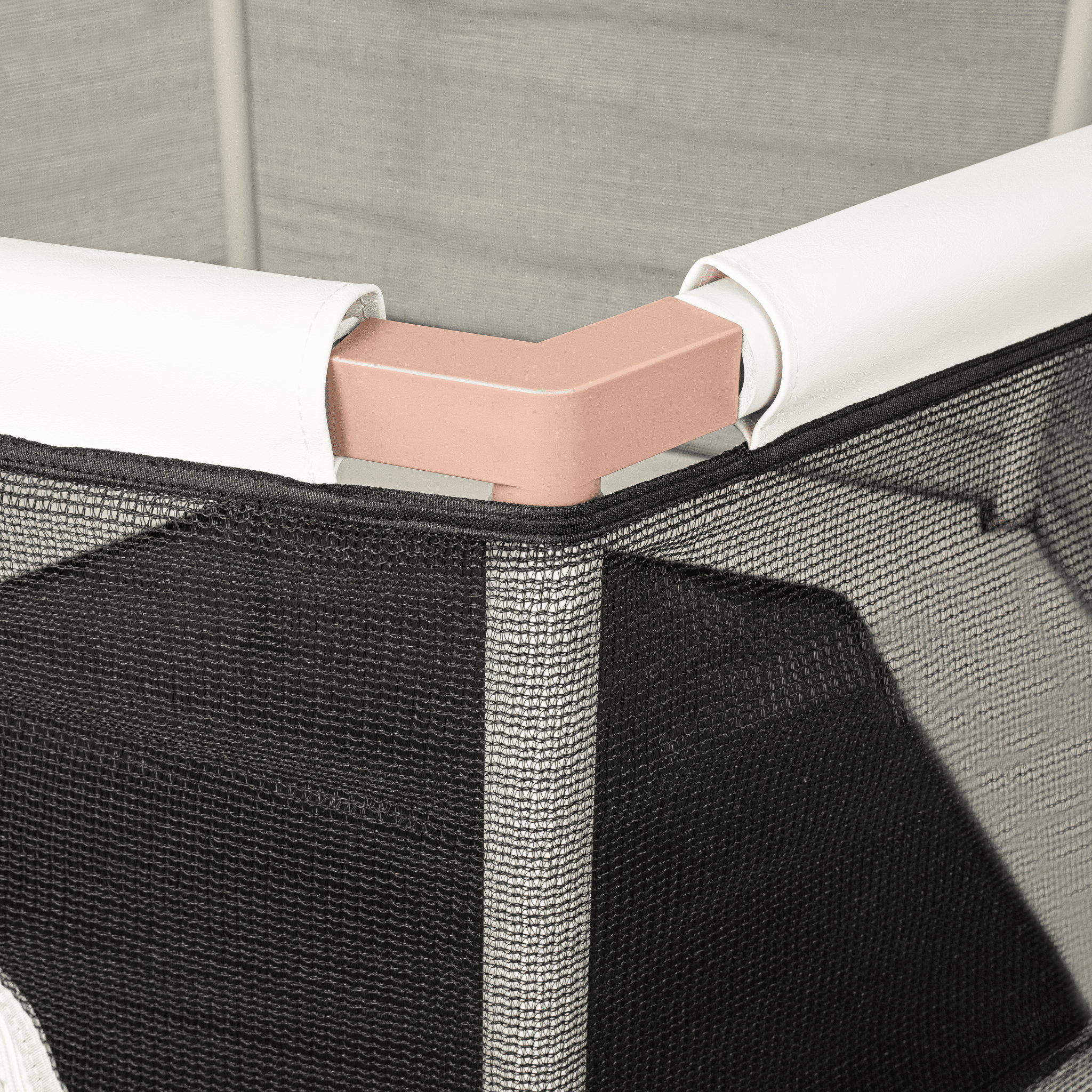 Indoor outdoor kids trampoline with safety enclosure