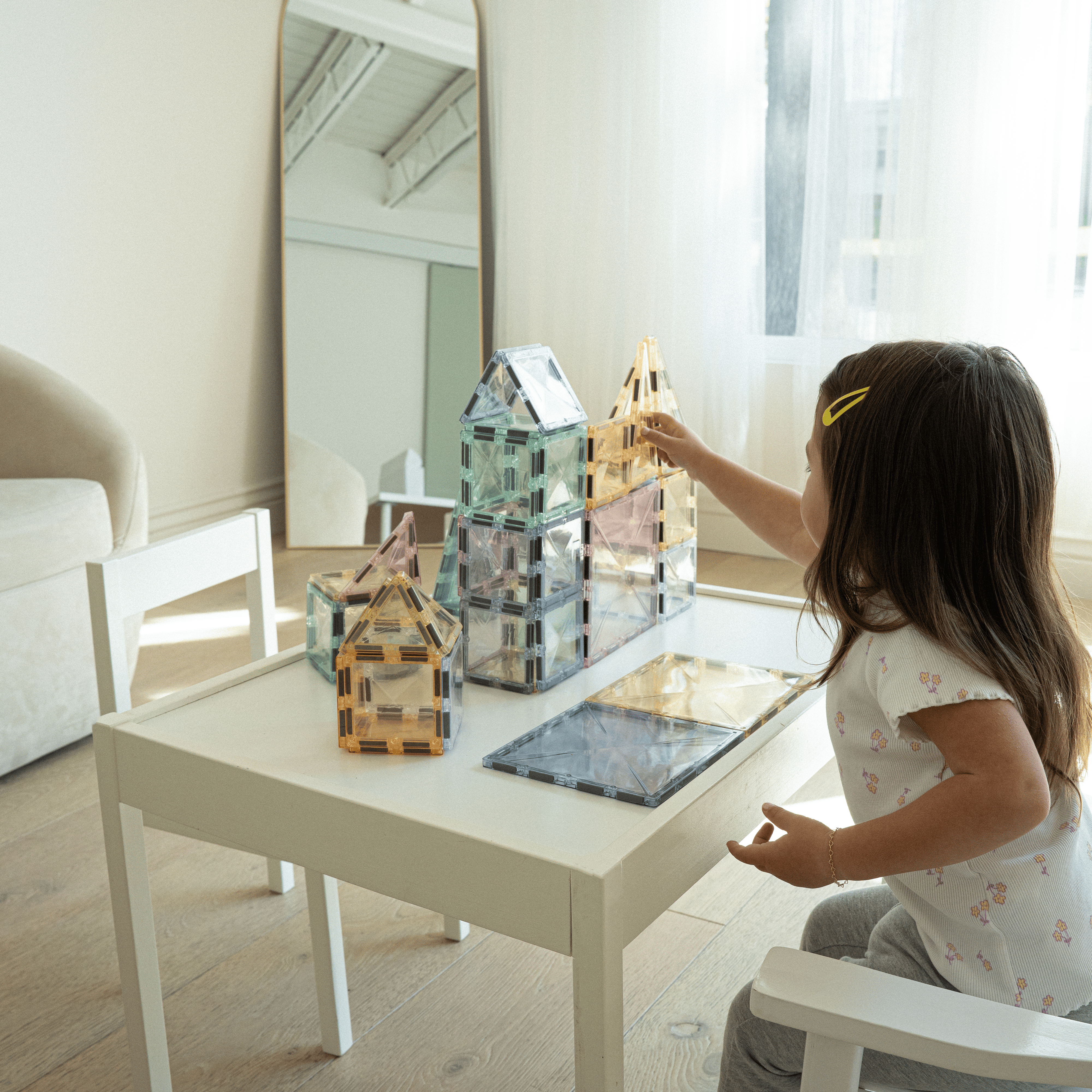 Magnetic Tile Play Set