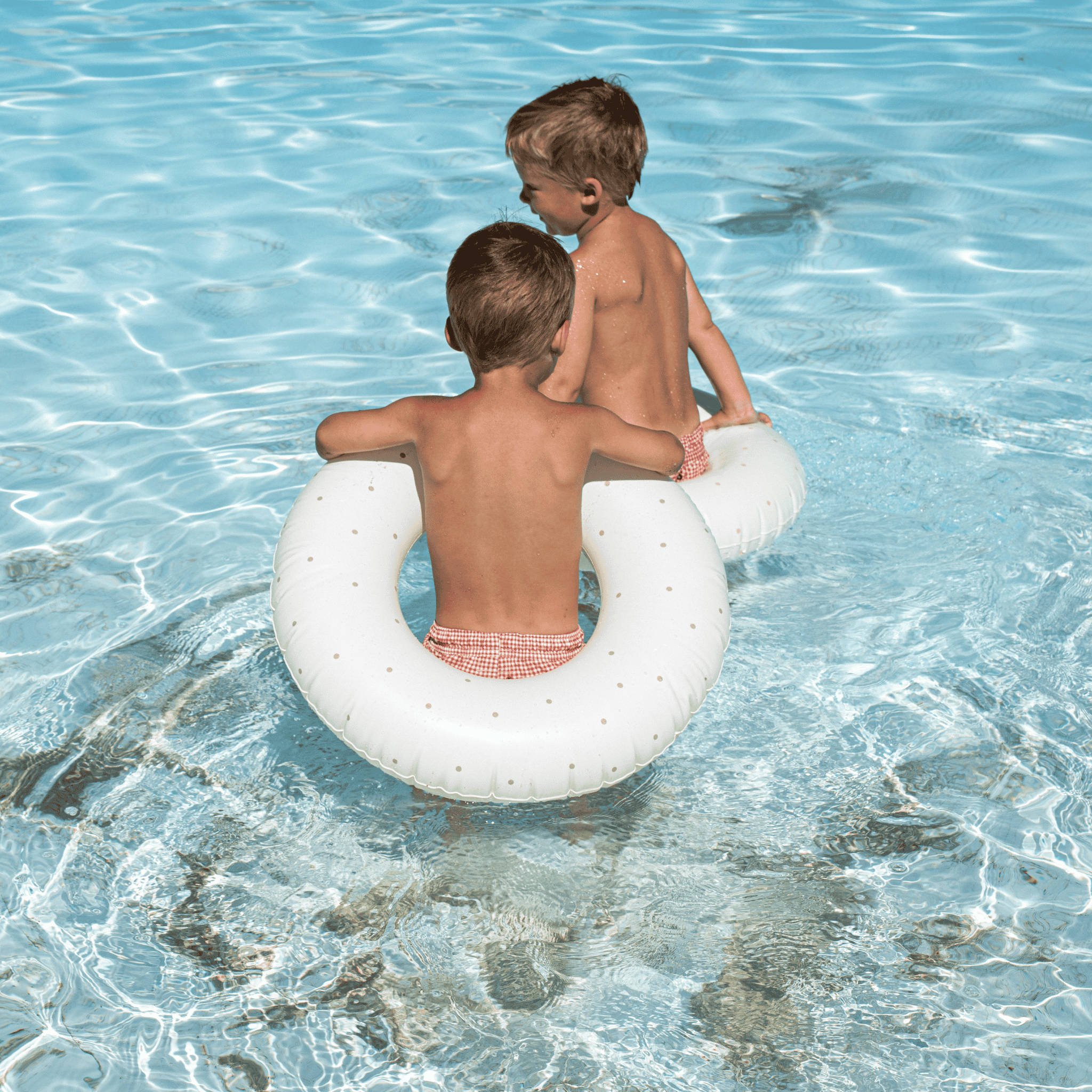 Mini Pool Rings — Polka Dots 4-Pack