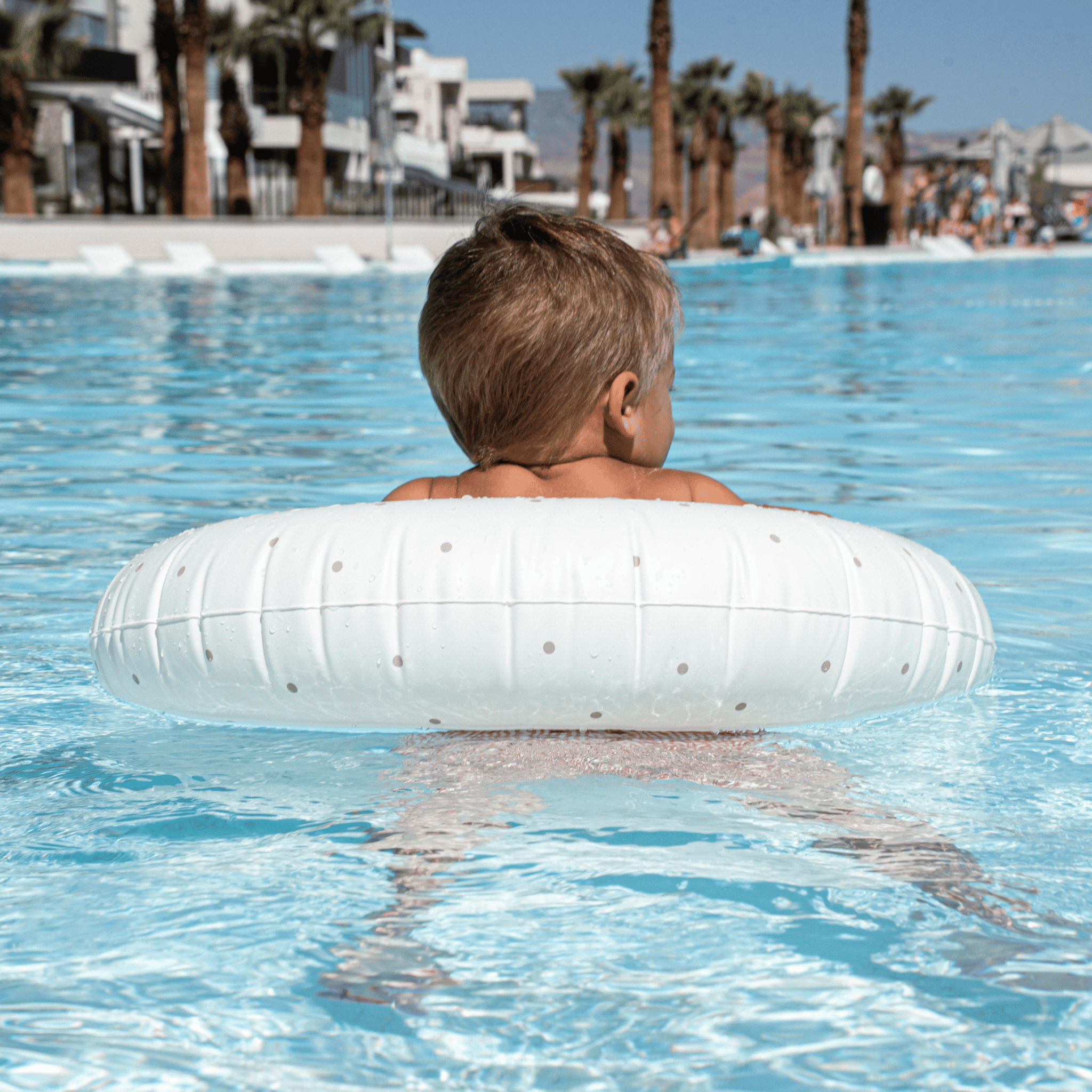Mini Pool Rings — Polka Dots 4-Pack