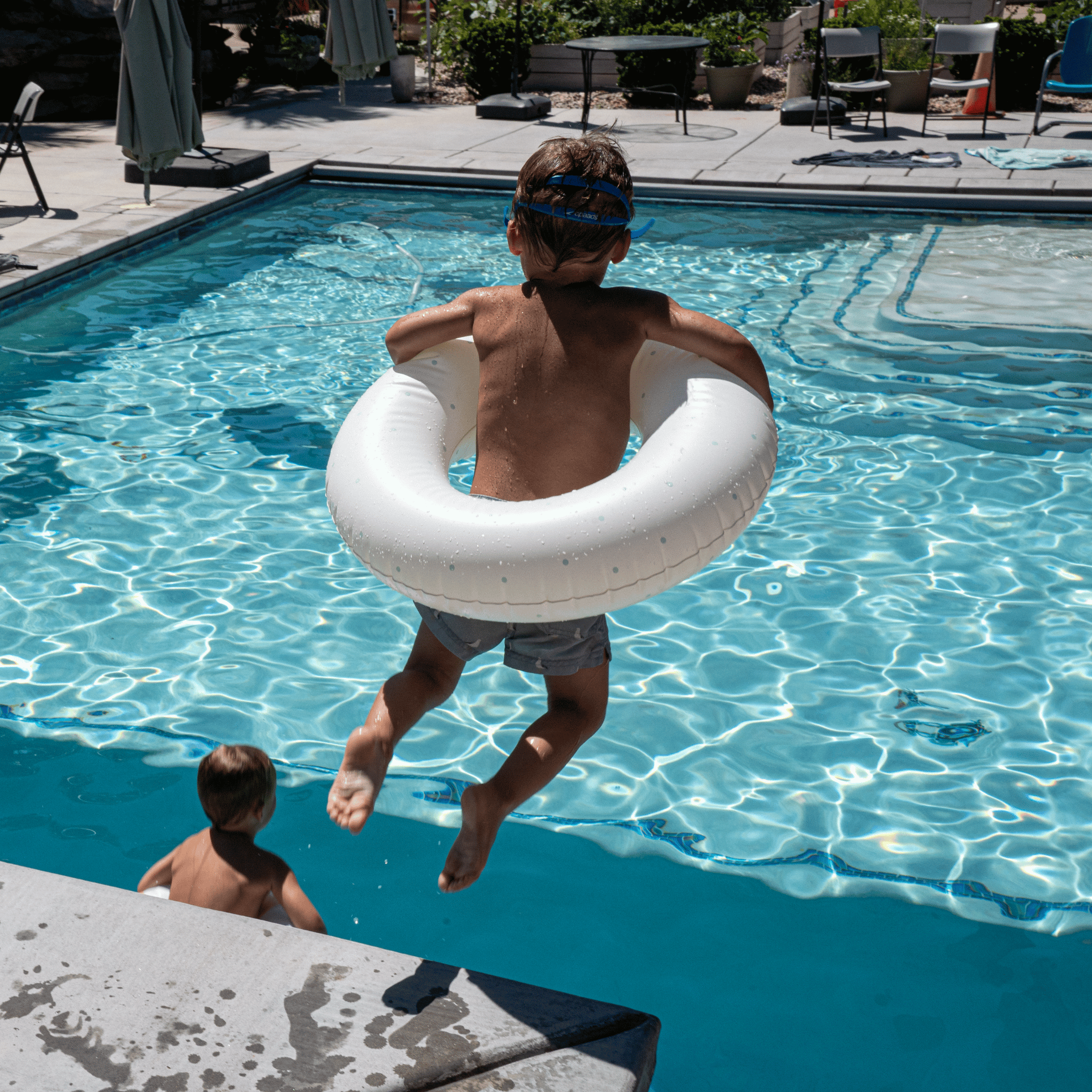 Mini Pool Rings — Polka Dots 4-Pack