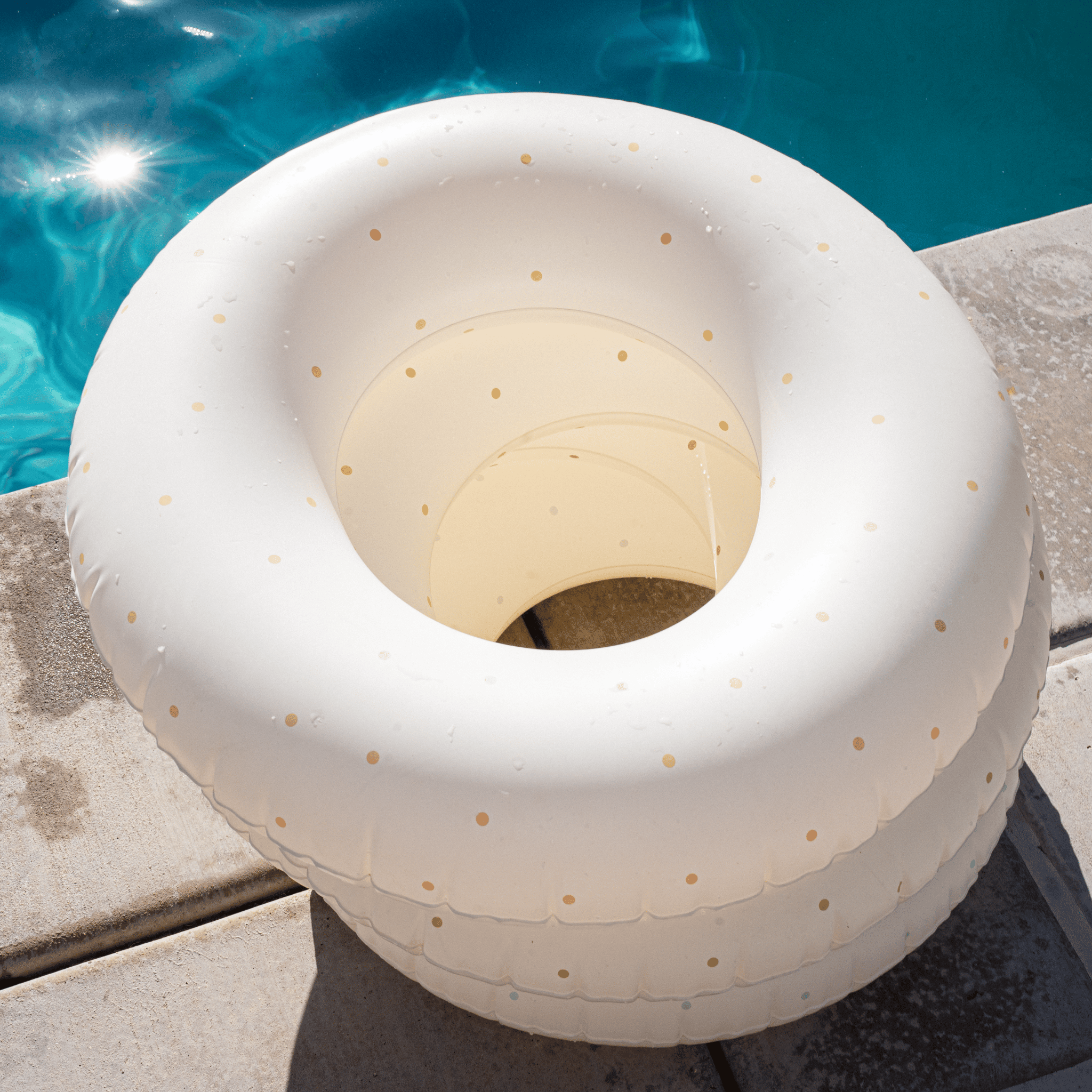 Mini Pool Rings — Polka Dots 4-Pack