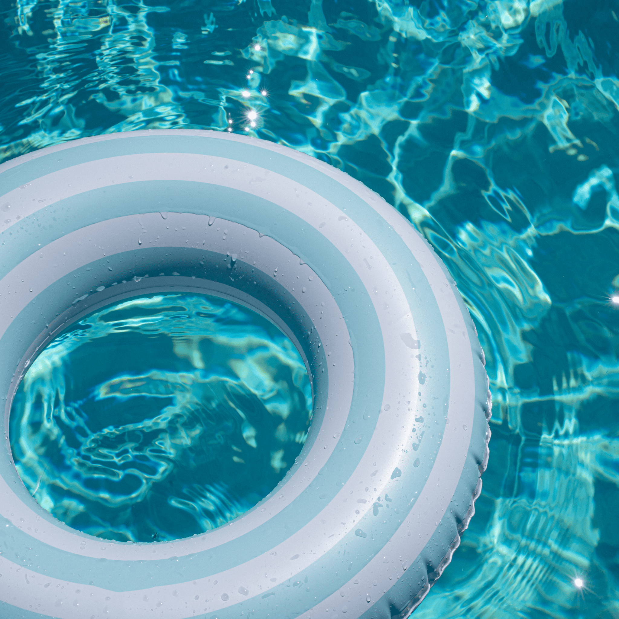 Mini Pool Rings — Stripes 4-Pack