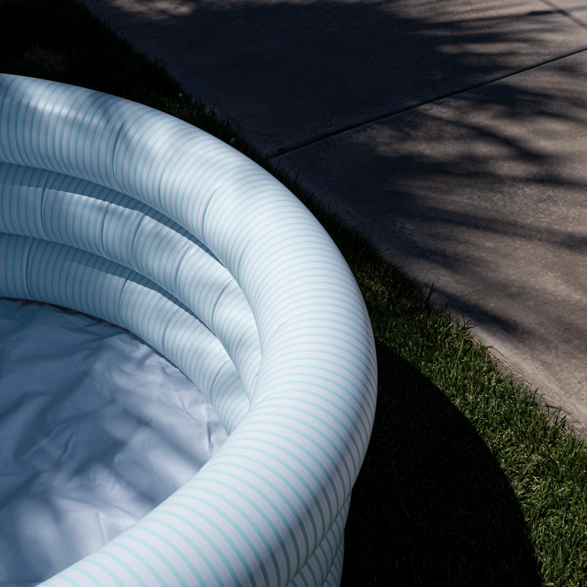 Kiddie Pool — Seafoam Stripe