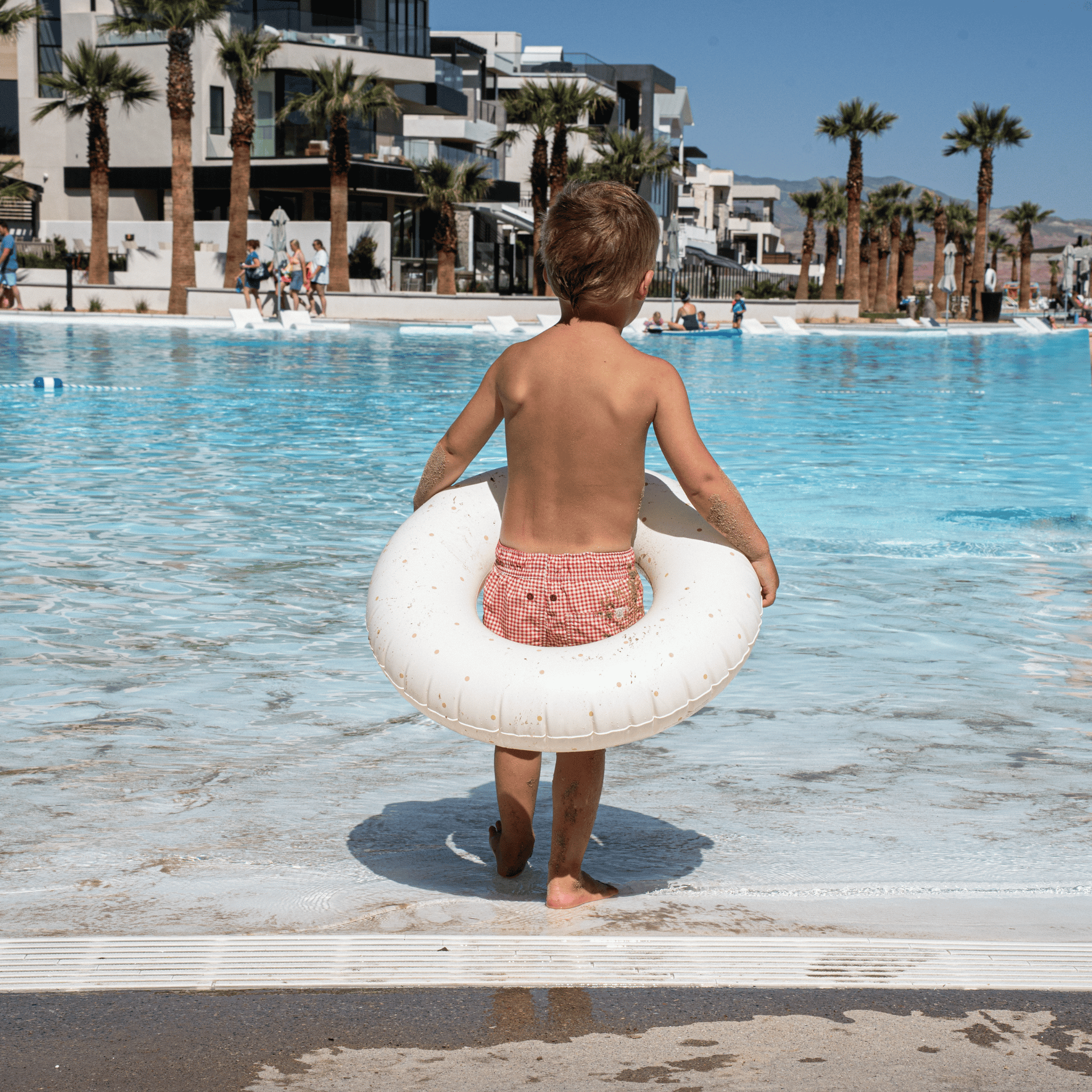 Mini Pool Rings — Polka Dots 4-Pack