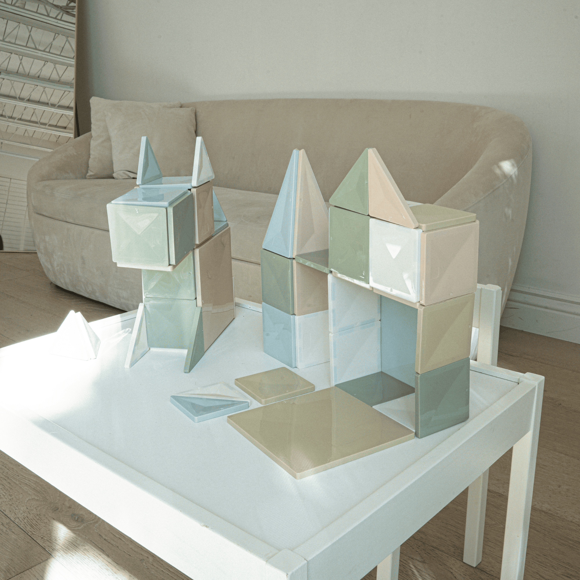Large Magnetic Tiles - 20 Piece Set
